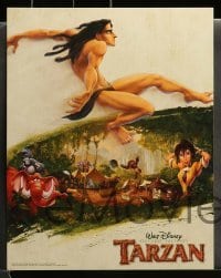 3g024 TARZAN 9 LCs '99 Disney cartoon created from the famous Edgar Rice Burroughs story!