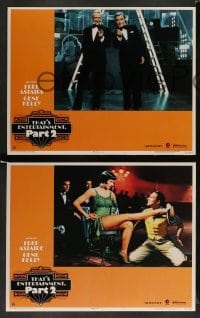 3g484 THAT'S ENTERTAINMENT PART 2 8 LCs '75 Fred Astaire, Gene Kelly & many MGM greats!