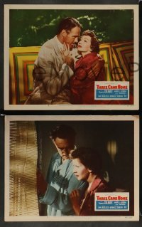 3g836 THREE CAME HOME 3 LCs '49 images of Claudette Colbert, women without their men, Knowles!