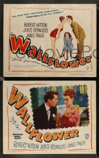 3g518 WALLFLOWER 8 LCs '48 Robert Hutton, Joyce Reynolds & Janis Paige, from the Broadway play!
