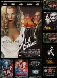 3h689 LOT OF 7 FORMERLY FOLDED 24x33 SPECIAL POSTERS '90s great images from a variety of movies!