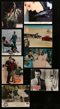 3h143 LOT OF 8 GERMAN LOBBY CARDS '60s-90s great scenes from a variety of different movies!