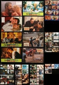 3h149 LOT OF 75 SPANISH LOBBY CARDS '70s-90s incomplete sets from a variety of movies!
