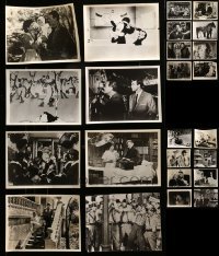 3h151 LOT OF 27 SOUTH AMERICAN 7X10 STILLS '40s-60s great scenes from a variety of movies!