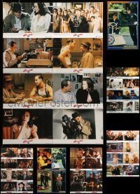 3h139 LOT OF 9 FOLDED GERMAN LOBBY CARD POSTERS '80s great images from a variety of movies!
