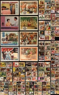 3h236 LOT OF 207 1950S LOBBY CARDS '50s great scenes from a variety of different movies!