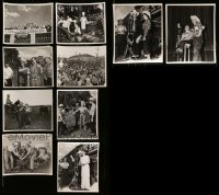 3h194 LOT OF 10 HERE COMES THE GROOM CANDID 8X10 STILLS '51 Capra, Bing Crosby, Dorothy Lamour