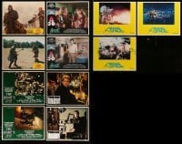 3h272 LOT OF 11 LOBBY CARDS '70s-80s incomplete sets from five different movies!