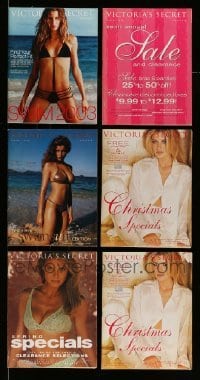 3h663 LOT OF 6 VICTORIA'S SECRET CATALOGS '90s-00s sexy images of lingerie & swimsuits!