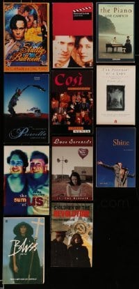 3h458 LOT OF 11 AUSTRALIAN CINEMA PUBLISHED SCREENPLAYS '80s-90s Strictly Ballroom, Piano & more!