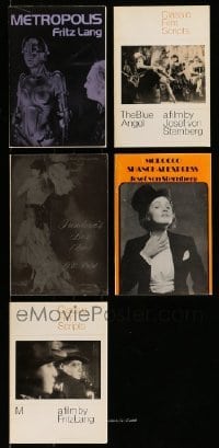3h481 LOT OF 5 GERMAN EXPRESSIONISM CINEMA PUBLISHED SCREENPLAYS '60s-70s Metropolis, Pandora's Box