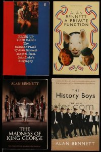 3h497 LOT OF 4 ALAN BENNETT PUBLISHED SCREENPLAYS '80s-00s Prick Up Your Ears, Private Function!