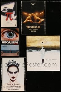 3h483 LOT OF 5 DARREN ARONOFSKY PUBLISHED SCREENPLAYS '90s-10s Pi, Wrestler, Requiem for a Dream!