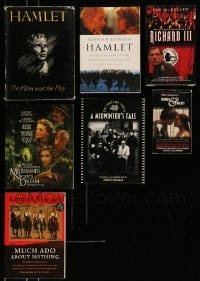 3h465 LOT OF 7 SHAKESPEARE FILM ADAPTATION PUBLISHED SCREENPLAYS '40s-90s Hamlet, Romeo & Juliet!