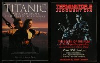 3h543 LOT OF 2 JAMES CAMERON PUBLISHED SCREENPLAYS '90s Titanic, Terminator 2: Judgment Day!