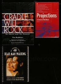 3h502 LOT OF 3 TIM ROBBINS PUBLISHED SCREENPLAYS '90s-00s Cradle Will Rock, Dead Man Walking!