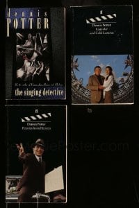 3h519 LOT OF 3 DENNIS POTTER PUBLISHED SCREENPLAYS '80s-90s Singing Detective, Pennies From Heaven