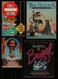 3h486 LOT OF 4 TERRY GILLIAM PUBLISHED SCREENPLAYS '80s-90s Fear & Loathing in Las Vegas + more!