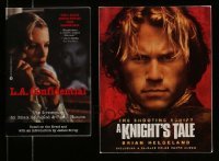 3h555 LOT OF 2 BRIAN HELGELAND PUBLISHED SCREENPLAYS '90s-00s L.A. Confidential, Knight's Tale!