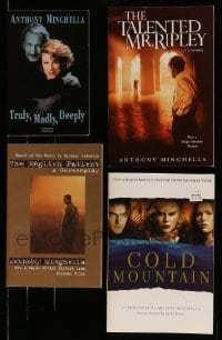 3h496 LOT OF 4 ANTHONY MINGHELLA PUBLISHED SCREENPLAYS '90s-00s Talented Mr. Ripley, Cold Mountain