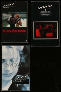 3h510 LOT OF 3 MIKE FIGGIS PUBLISHED SCREENPLAYS '90s Loss of Sexual Innocence, Liebstraum +more!