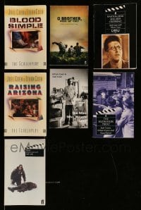 3h467 LOT OF 7 COEN BROTHERS PUBLISHED SCREENPLAYS '90s-00s Blood Simple, Raising Arizona & more!