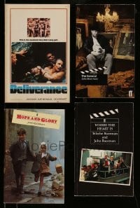 3h491 LOT OF 4 JOHN BOORMAN PUBLISHED SCREENPLAYS '80s-90s Deliverance, The General & more!