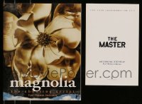 3h531 LOT OF 2 PAUL THOMAS ANDERSON PUBLISHED SCREENPLAYS '00s-10s Magnolia & The Master!