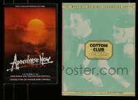 3h546 LOT OF 2 FRANCIS FORD COPPOLA PUBLISHED SCREENPLAYS '80s-00s Apocalypse Now, Cotton Club!