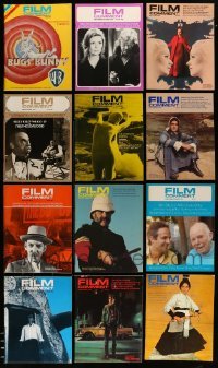 3h592 LOT OF 12 1975-76 FILM COMMENT MAGAZINES '75-76 filled with movie images & information!