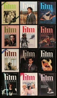 3h598 LOT OF 12 1983-84 FILM COMMENT MAGAZINES '83-84 filled with movie images & information!