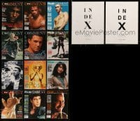 3h606 LOT OF 14 1999-2000 FILM COMMENT MAGAZINES '99-00 filled with movie images & information!