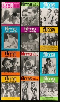 3h584 LOT OF 12 1979 FILMS & FILMING MAGAZINES '79 filled with movie images & information!