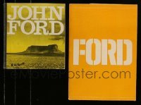 3h438 LOT OF 2 JOHN FORD BOOKS '60s-70s great illustrated biographies of the director!