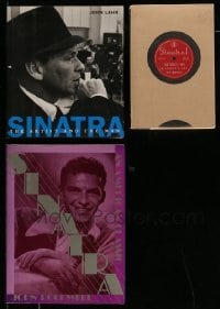 3h418 LOT OF 3 FRANK SINATRA HARDCOVER BOOKS '80s-90s great biographies of the legendary star!
