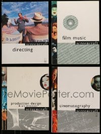 3h398 LOT OF 4 SCREENCRAFT BOOKS '90s-00s Directing, Film Music, Production Design, Cinematography