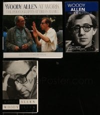 3h407 LOT OF 3 WOODY ALLEN MOSTLY HARDCOVER BOOKS '90s-00s great illustrated biographies!