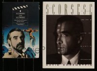 3h436 LOT OF 2 MARTIN SCORSESE HARDCOVER BOOKS '80s-90s two great illustrated biographies!