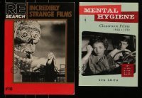 3h424 LOT OF 2 STRANGE CINEMA BOOKS '80s-90s Incredibly Strange Films, Mental Hygiene!