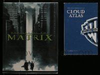 3h525 LOT OF 2 WACHOWSKIS PUBLISHED SCREENPLAYS '00s-10s The Matrix & Cloud Atlas!