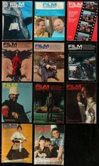 3h593 LOT OF 11 1975-77 FILM COMMENT MAGAZINES '70s filled with great movie images & information!