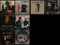 3h298 LOT OF 8 LASER DISCS FROM 1940S MOVIES '80s-90s Maltese Falcon, Third Man, Sierra Madre!