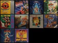 3h291 LOT OF 10 CARTOON LASER DISCS '80s-90s Bugs Bunny, Daffy Duck, Tex Avery, Don Bluth & more!