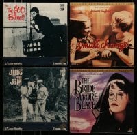 3h304 LOT OF 4 LASER DISCS FROM FRANCOIS TRUFFAUT MOVIES '80s-90s 400 Blows, Jules & Jim + more!