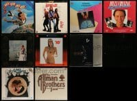 3h292 LOT OF 9 LASER DISCS '80s-90s Big Top Pee Wee, 10, Bird, Airheads, Billy Crystal & more!