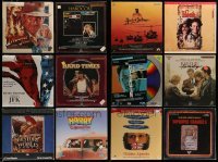 3h280 LOT OF 12 LASER DISCS '80s-90s Indiana Jones, Hearts of Darkness, Hook, JFK & more!