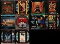 3h285 LOT OF 10 MODERN HORROR/SCI-FI LASER DISCS '80s-90s Raiders of the Lost Ark, BTTF & more!