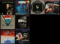 3h293 LOT OF 8 MODERN HORROR/SCI-FI LASER DISCS '80s-90s Jaws, Blade Runner, Alien & more!