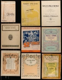 3h321 LOT OF 9 SHEET MUSIC FOR PIANO '20s-30s great songs from a variety of different movies!