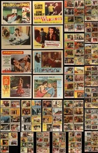 3h234 LOT OF 293 1950S LOBBY CARDS '60s great scenes from a variety of different movies!